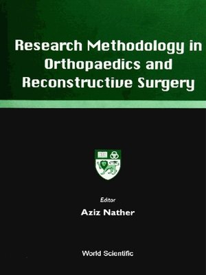 cover image of Research Methodology In Orthopaedics and Reconstructive Surgery